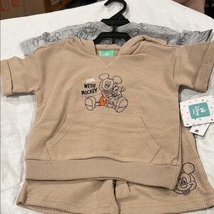 Boy’s Disney Mickey Mouse 3 piece short set